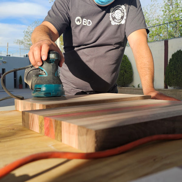 Lijado con grano 150