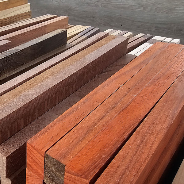 Padauk y Leopard Wood